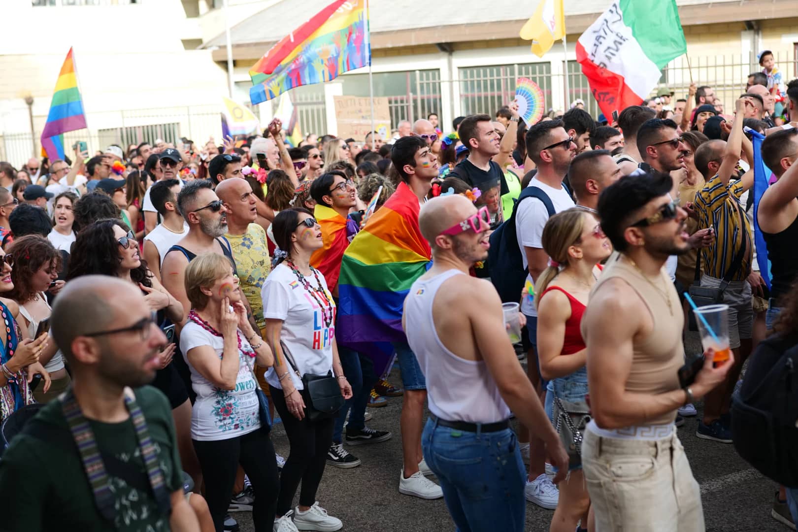 Sardegna Pride Cagliari sabato 29 giugno 2024 Foto di Alberto Pitzoi Arcadu ©RIPRODUZIONE RISERVATA