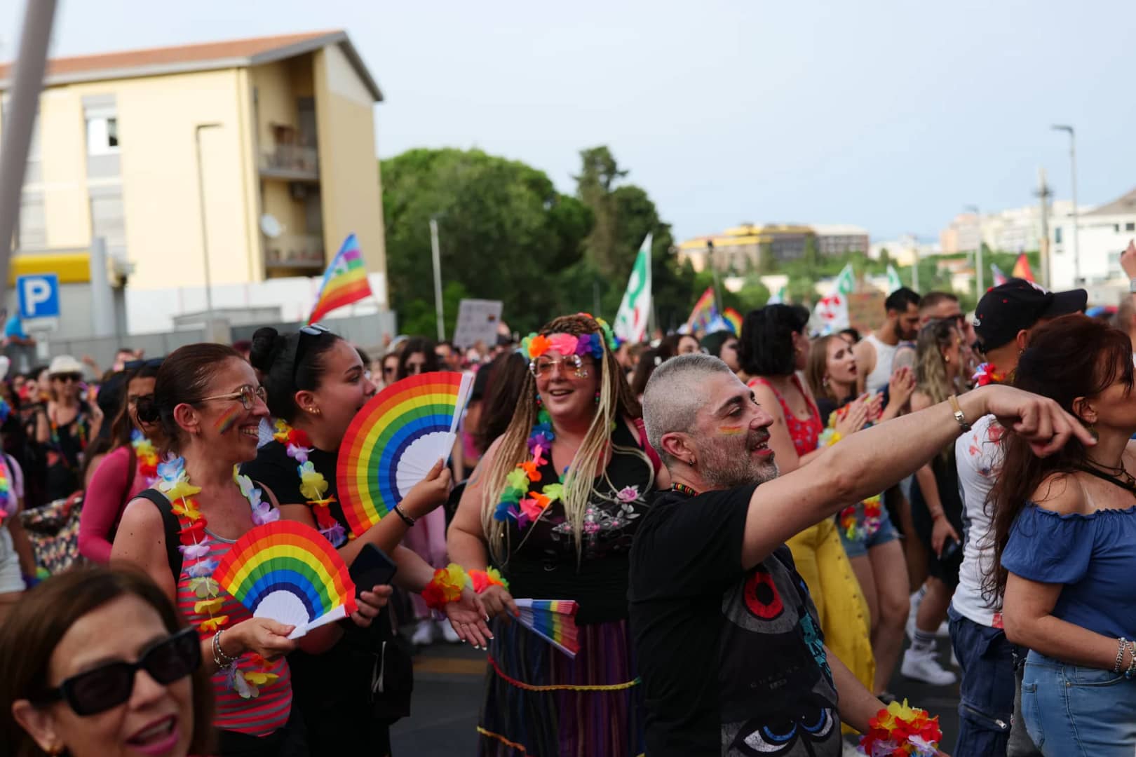 Sardegna Pride Cagliari sabato 29 giugno 2024 Foto di Alberto Pitzoi Arcadu ©RIPRODUZIONE RISERVATA