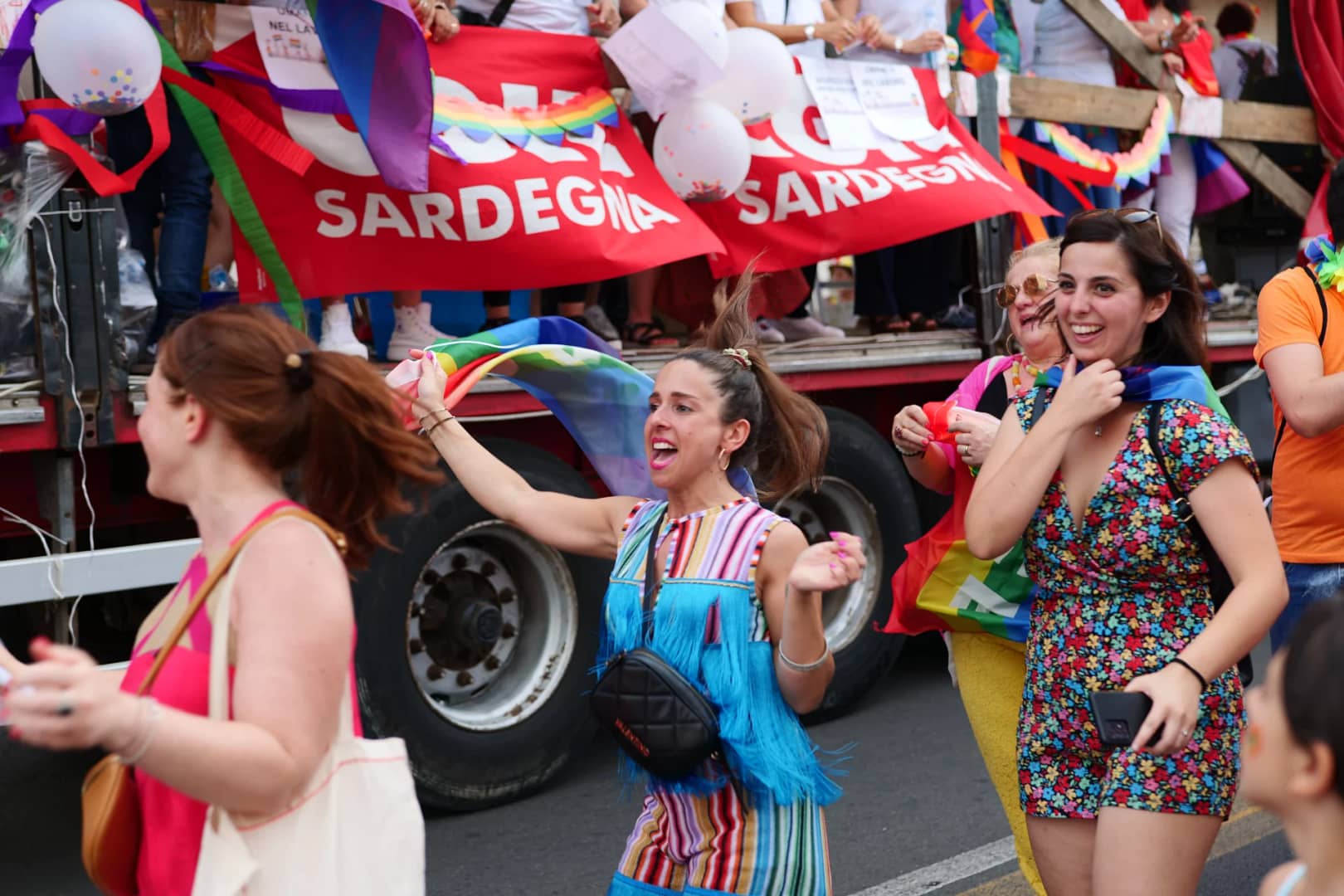 Sardegna Pride Cagliari sabato 29 giugno 2024 Foto di Alberto Pitzoi Arcadu ©RIPRODUZIONE RISERVATA