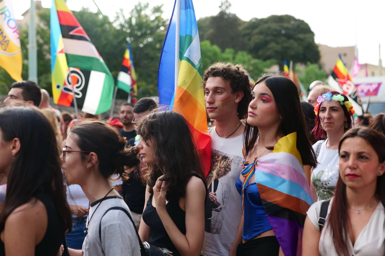 Sardegna Pride Cagliari sabato 29 giugno 2024 Foto di Alberto Pitzoi Arcadu ©RIPRODUZIONE RISERVATA