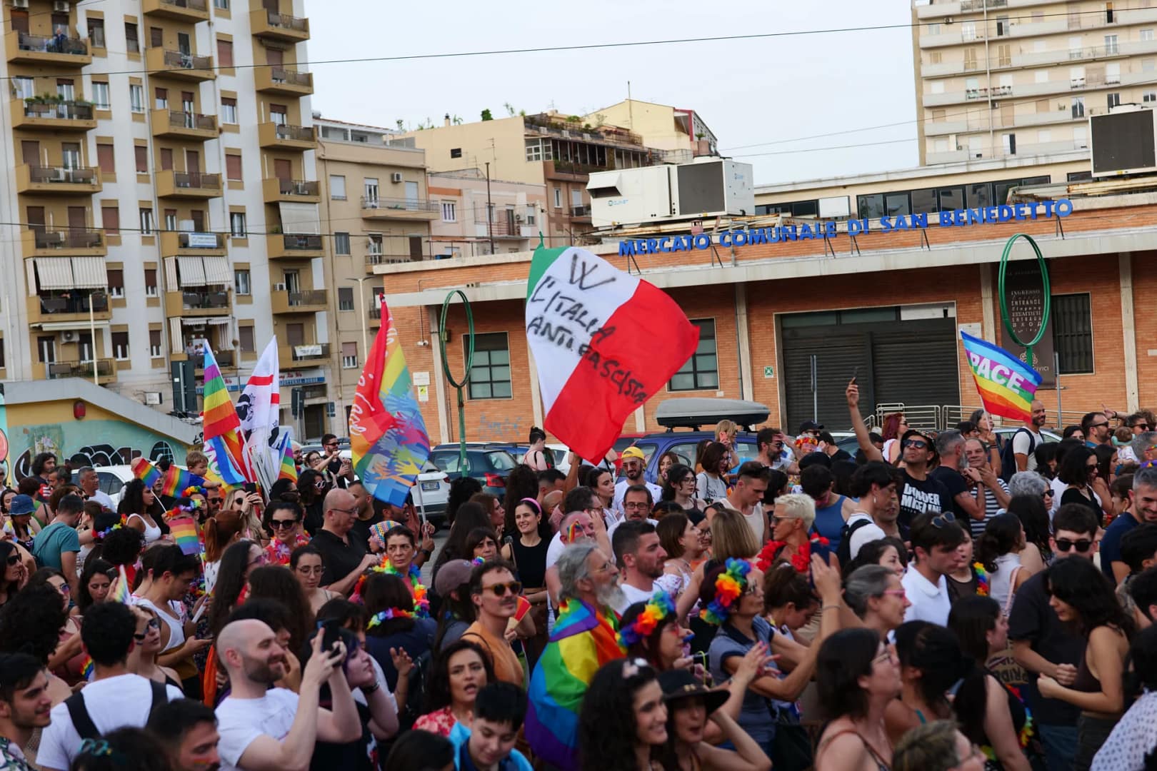 Sardegna Pride Cagliari sabato 29 giugno 2024 Foto di Alberto Pitzoi Arcadu ©RIPRODUZIONE RISERVATA