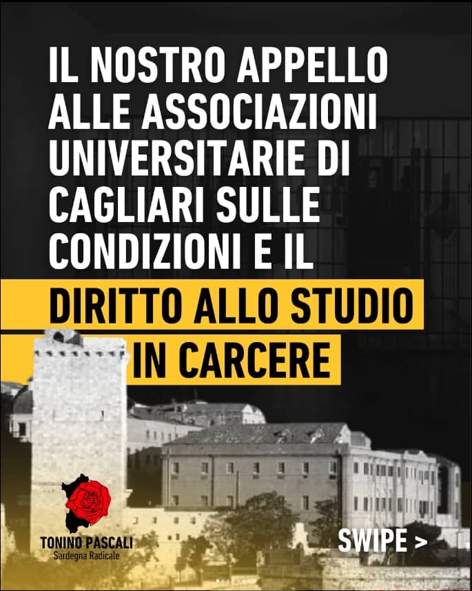 copertina comunicato stampa sociale di Sardegna Radicale