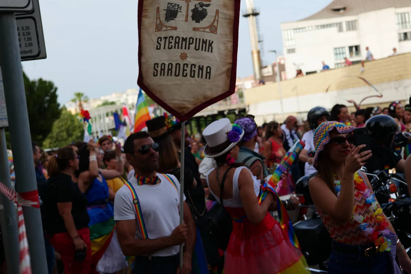 Sardegna Pride Cagliari sabato 29 giugno 2024 Foto di Alberto Pitzoi Arcadu ©RIPRODUZIONE RISERVATA