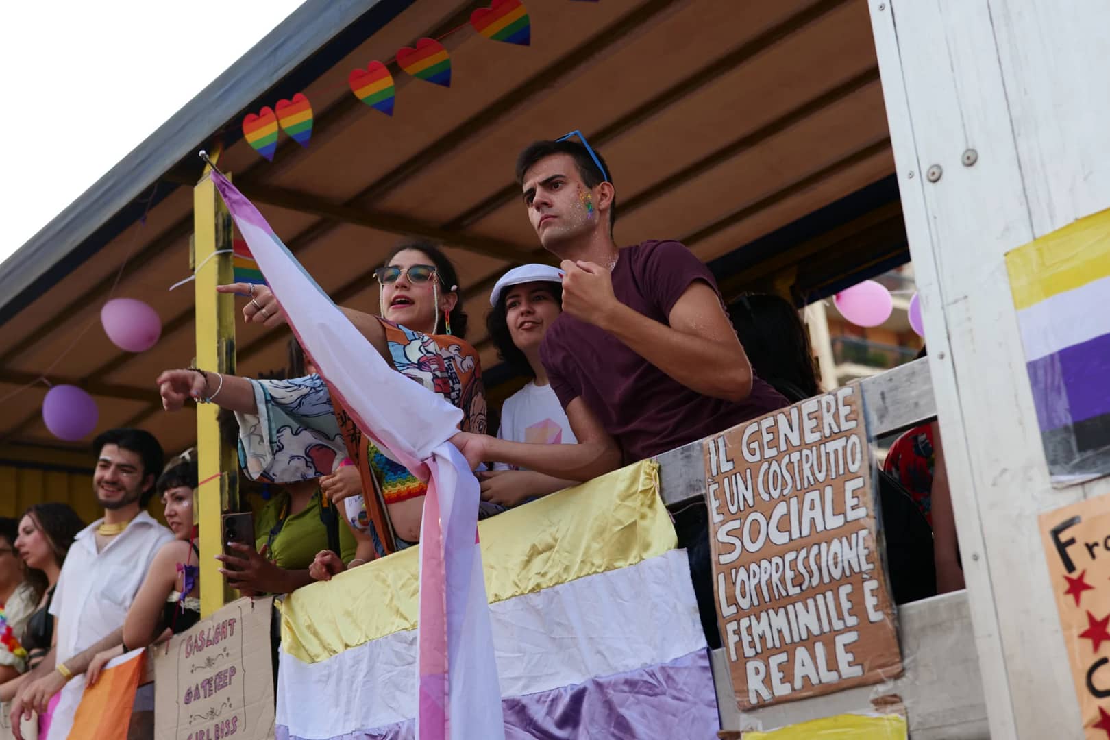 Sardegna Pride Cagliari sabato 29 giugno 2024 Foto di Alberto Pitzoi Arcadu ©RIPRODUZIONE RISERVATA