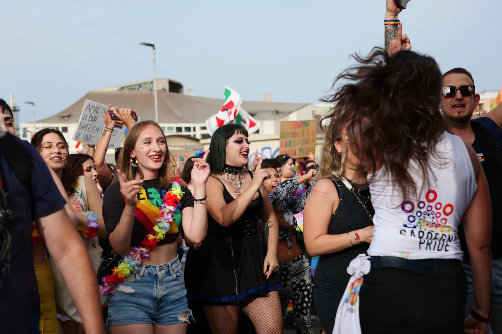 Sardegna Pride Cagliari sabato 29 giugno 2024 Foto di Alberto Pitzoi Arcadu ©RIPRODUZIONE RISERVATA