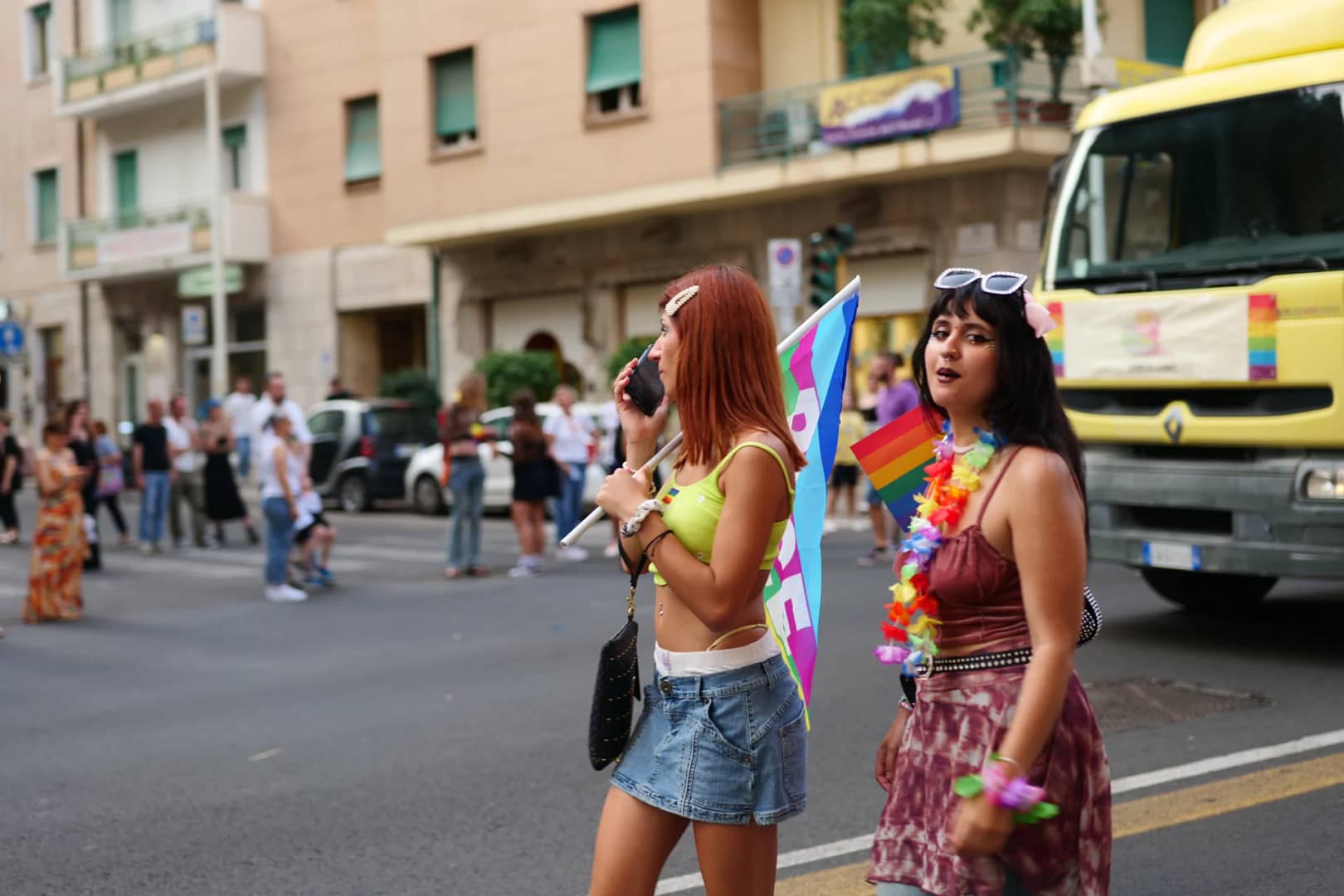 Sardegna Pride Cagliari sabato 29 giugno 2024 Foto di Alberto Pitzoi Arcadu ©RIPRODUZIONE RISERVATA