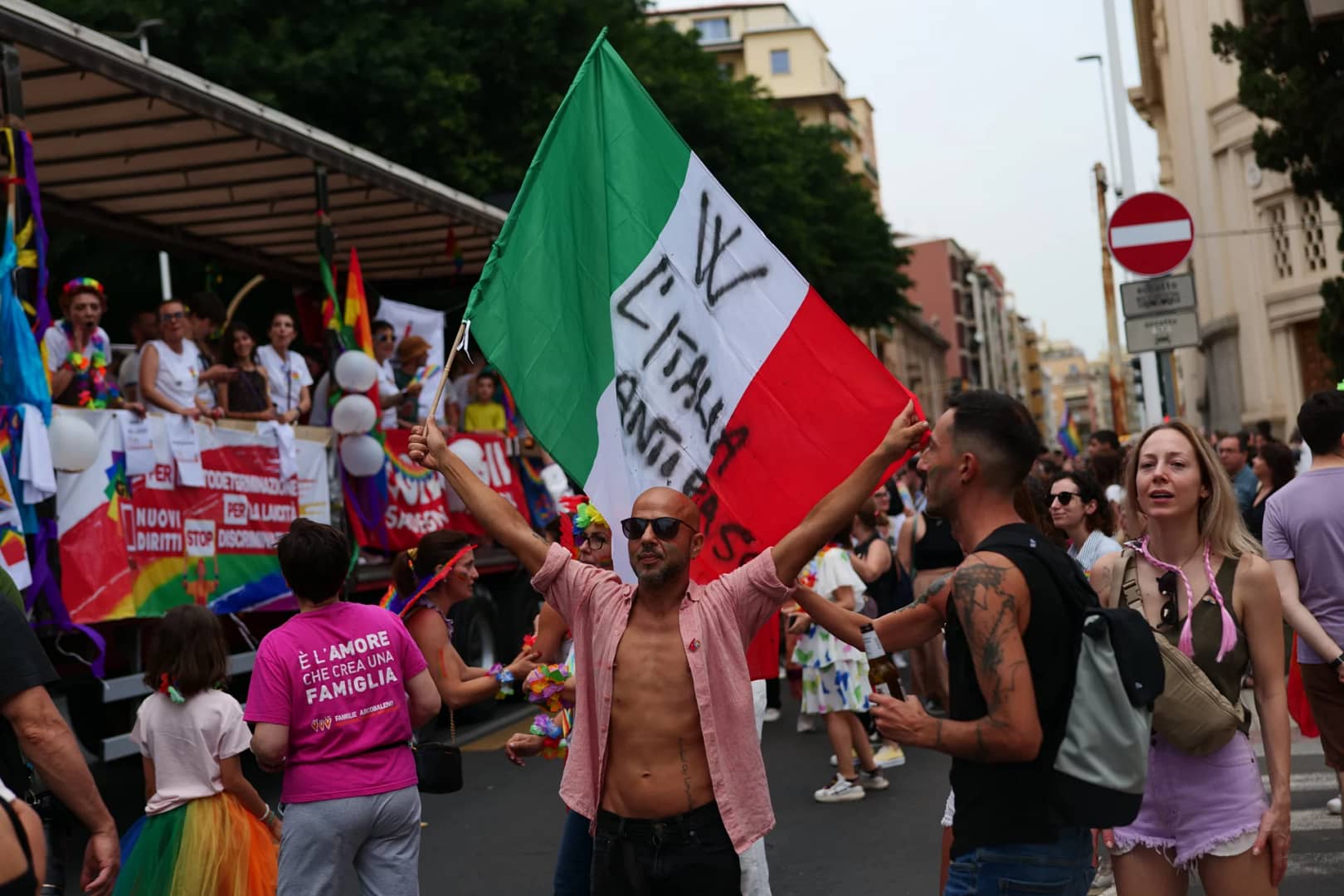 Sardegna Pride Cagliari sabato 29 giugno 2024 Foto di Alberto Pitzoi Arcadu ©RIPRODUZIONE RISERVATA