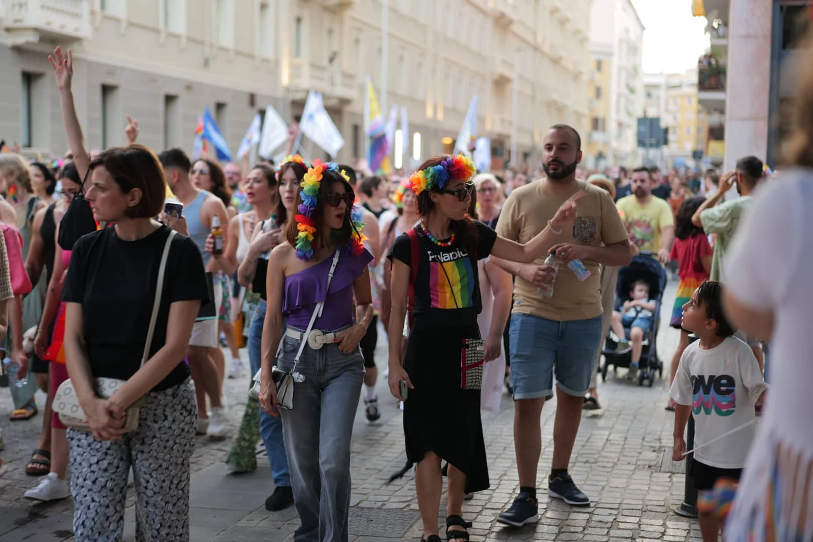 Sardegna Pride Cagliari sabato 29 giugno 2024 Foto di Alberto Pitzoi Arcadu ©RIPRODUZIONE RISERVATA