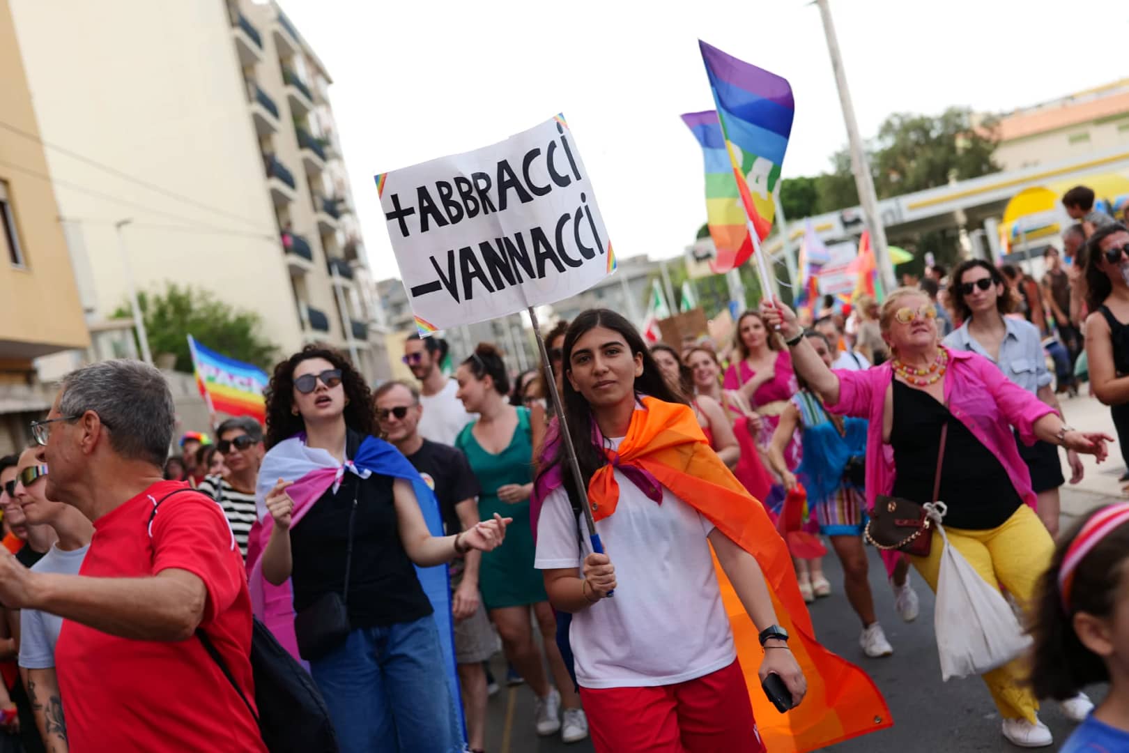 Sardegna Pride Cagliari sabato 29 giugno 2024 Foto di Alberto Pitzoi Arcadu ©RIPRODUZIONE RISERVATA