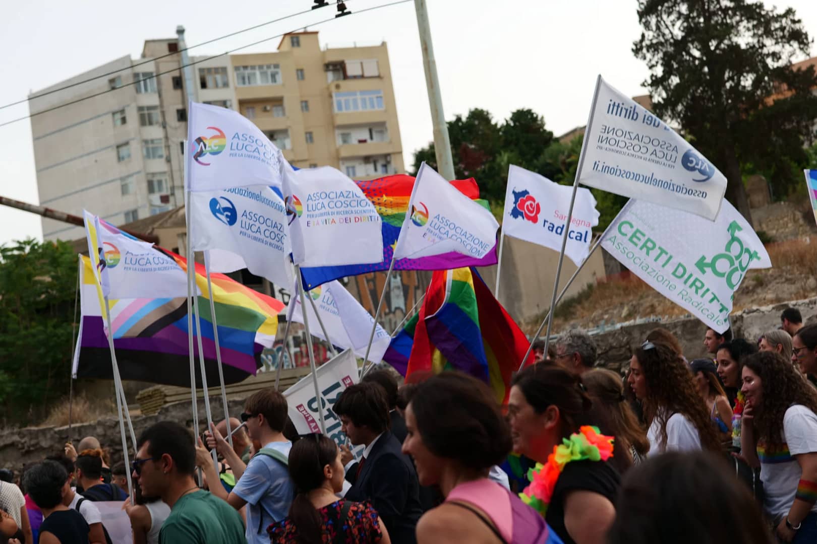 Sardegna Pride Cagliari sabato 29 giugno 2024 Foto di Alberto Pitzoi Arcadu ©RIPRODUZIONE RISERVATA