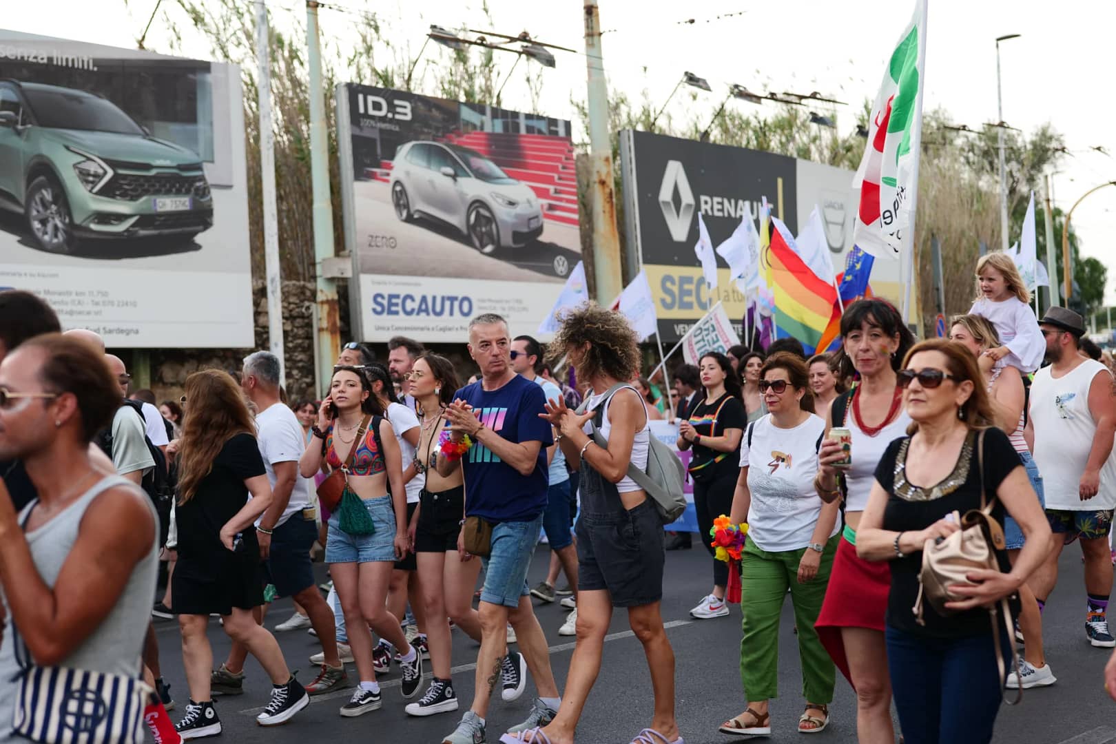 Sardegna Pride Cagliari sabato 29 giugno 2024 Foto di Alberto Pitzoi Arcadu ©RIPRODUZIONE RISERVATA