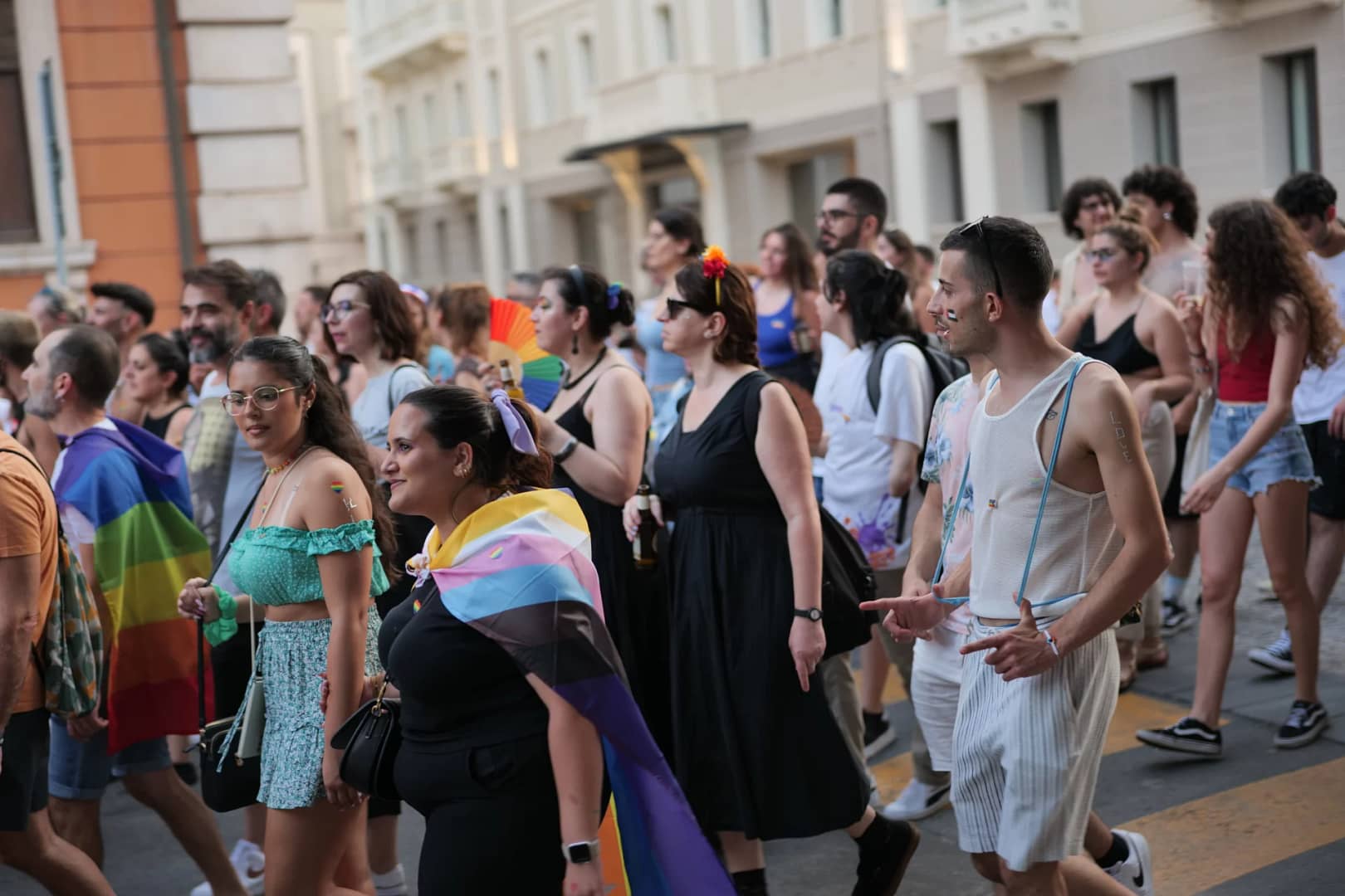 Sardegna Pride Cagliari sabato 29 giugno 2024 Foto di Alberto Pitzoi Arcadu ©RIPRODUZIONE RISERVATA